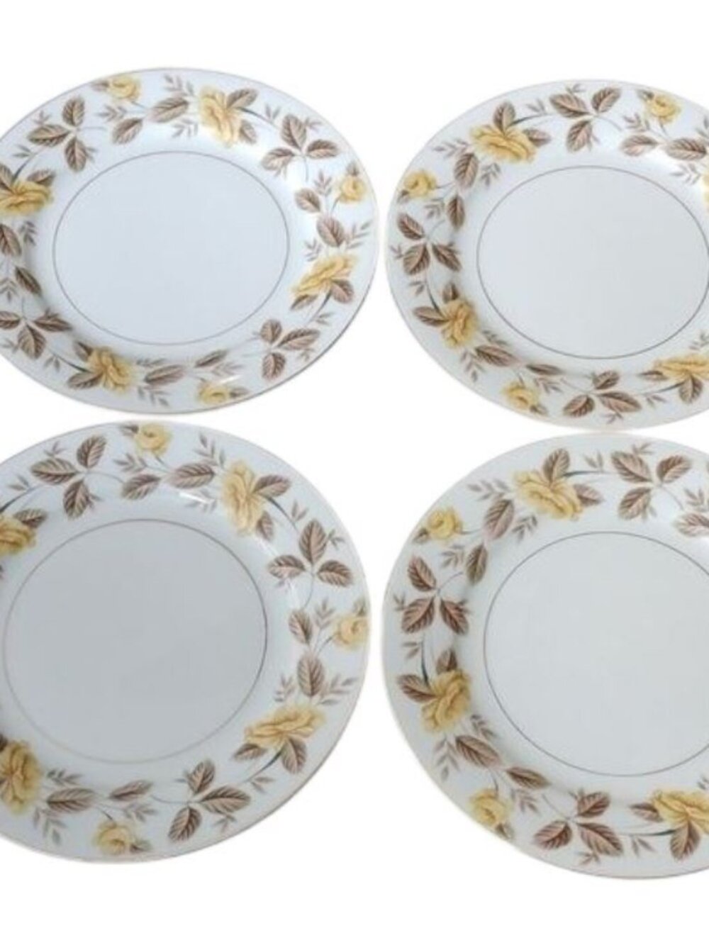 Noritake ENCINO 5315 Japan Salad Plates, Set of 4